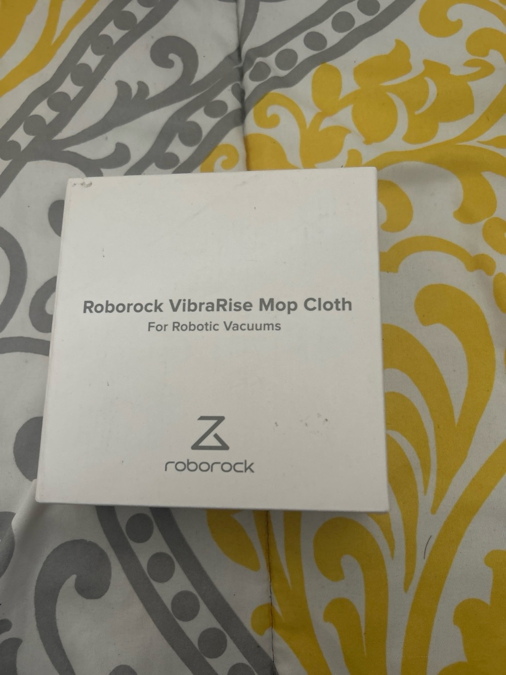 VibraRise Replacement Mop Cloth – White